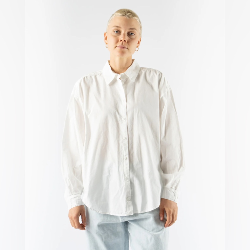 JESSE KAMM ALBERTA SHIRT IN SALT